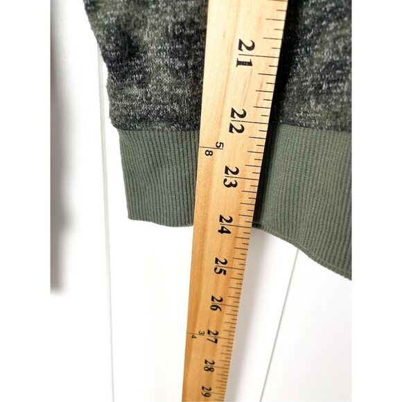 Lucky Brand Green Leopard Pullover Crewneck Sweater S - Picture 9 of 12